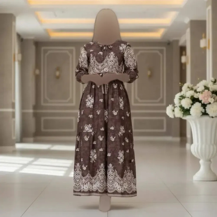 پیراهن ساحلی زنانه مدل هلیا جنس بوگاتی فری سایز