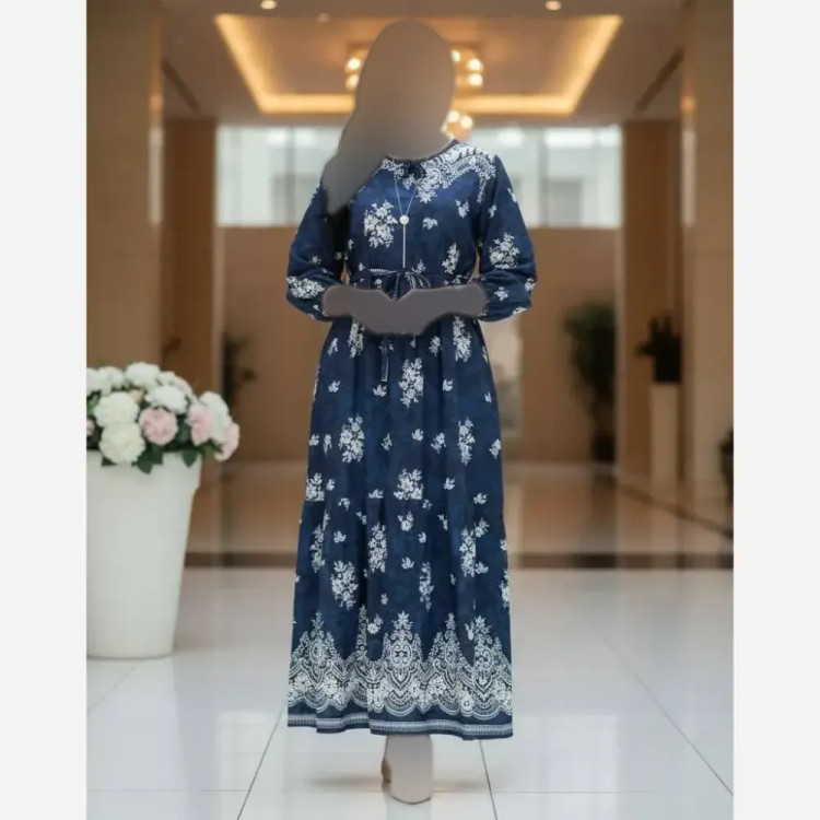 پیراهن ساحلی زنانه مدل هلیا جنس بوگاتی فری سایز
