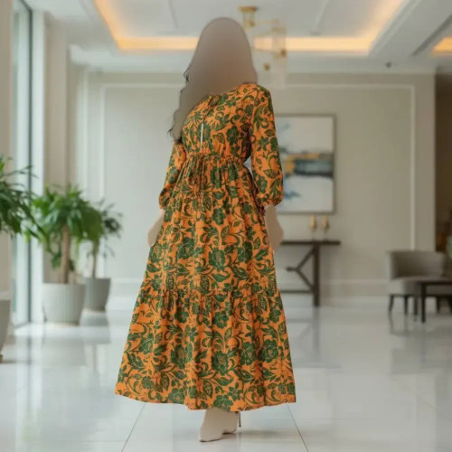 پیراهن ساحلی زنانه جنس بوگاتی گرم بالا فری سایز مدل آزاد و راحت