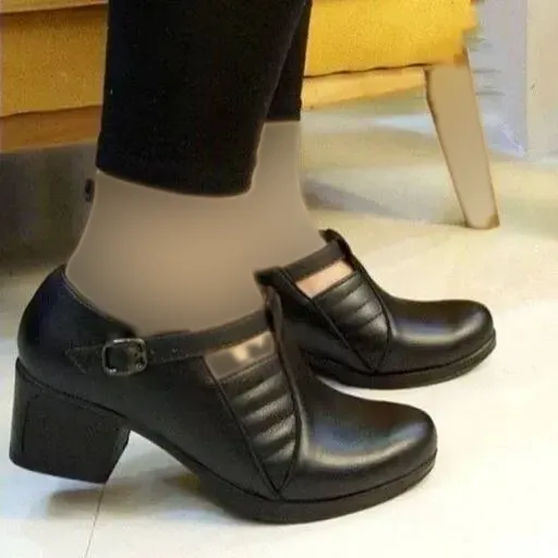 کفش زنانه مدل عسل زیره پلیمر سبک و راحت مشکی