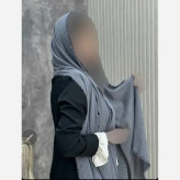 شال نخی پلیسه دور ریش قواره بزرگ ابعاد 180 در 67 سانتیمتر