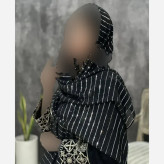 شال مجلسی زنانه تور دانتل پولککوبی ابعاد 190 در 70 سانتیمتر بدون ریزش پولک