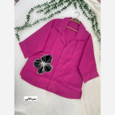 مانتو کایرا لنین گلدوزی شده فری سایز زنانه