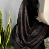 روسری کوپرا مشکی اعلا قواره 125