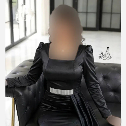 پیراهن مجلسی زنانه مدل میرا جنس ساتن درجه یک شالدار و چاکدار سایز 38 تا 48
