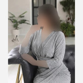 پیراهن میدی زنانه جنس لمه درجه یک با بالاتنه آستردار سایز 38 تا 48