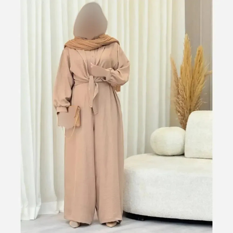 ست اورال و شومیز زنانه مدل هستی جنس شانتون فری سایز تا 48
