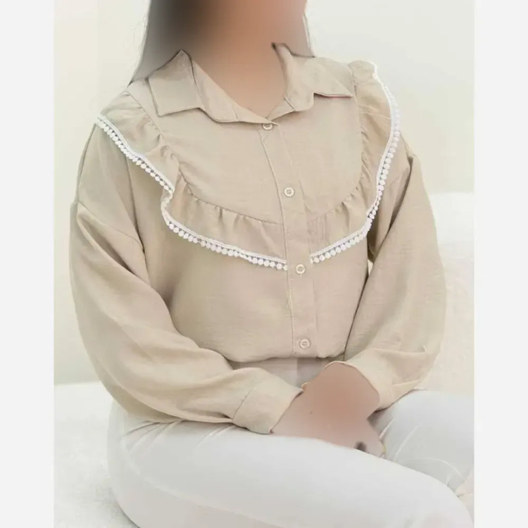 شومیز زنانه پفکی طرح خرس تدی فری سایز مناسب تا 46