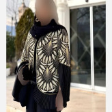 شومیز زنانه مدل حورناز جنس پلیسه و تافته لمه دار فری سایز 36 تا 48