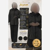 شومیز زنانه مدل سحرناز جنس کرپ الیزه نگین دار سایز بزرگ 46 تا 60
