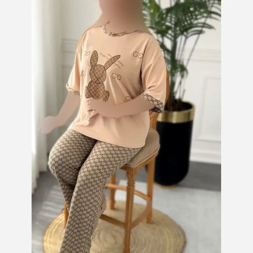 ست بلوز و شلوار زنانه آناهیتا جنس پنبه گلکسی فری سایز 38 تا 48