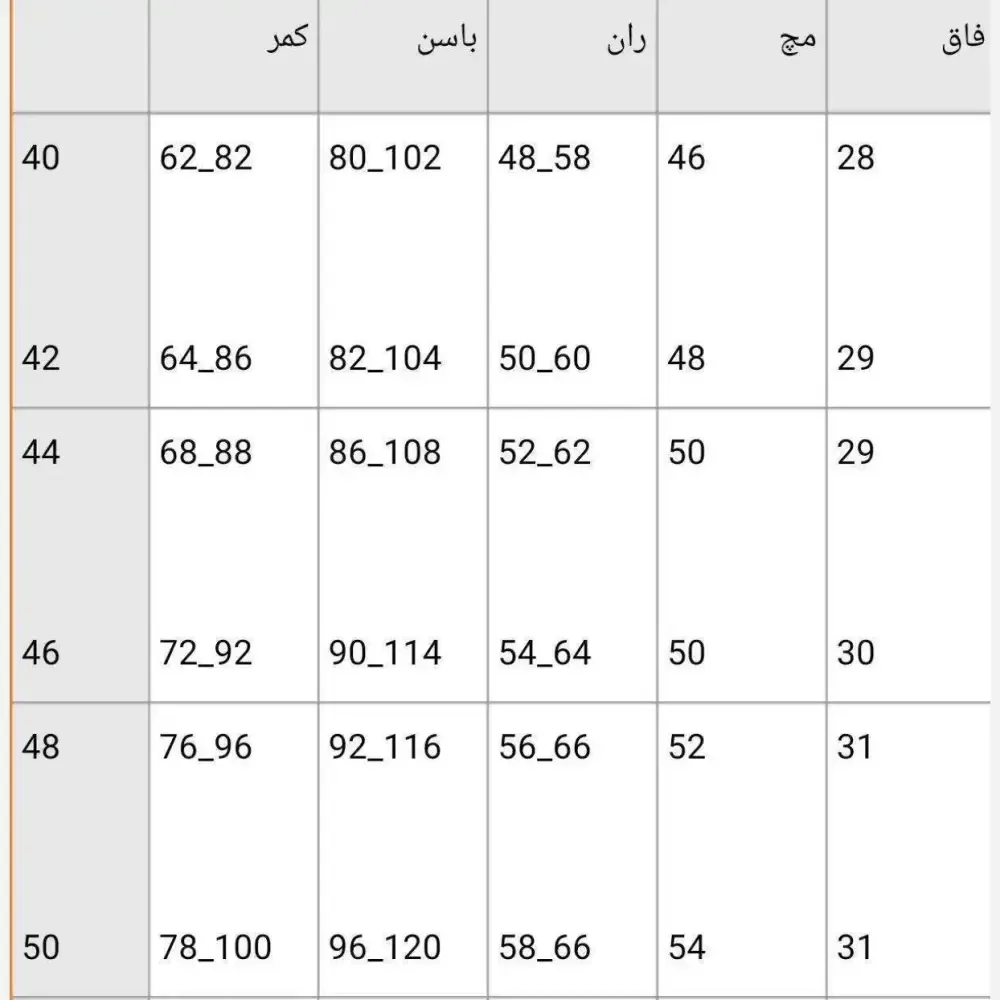 شلوار جین دمپا زنانه جنس جین نیل اعلا رنگ سفید سایز 40
