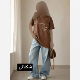 تیشرت لانگ زنانه مدل پارمیدا جنس پنبه درجه یک فری سایز 38 تا 48