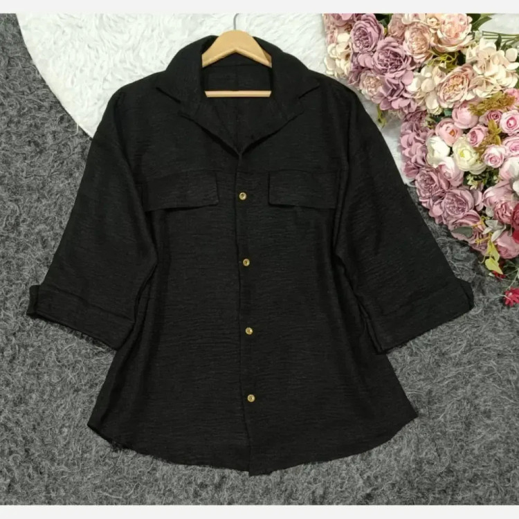 شومیز مانتویی شانتون مدل یکتا فری سایز 38 تا 46