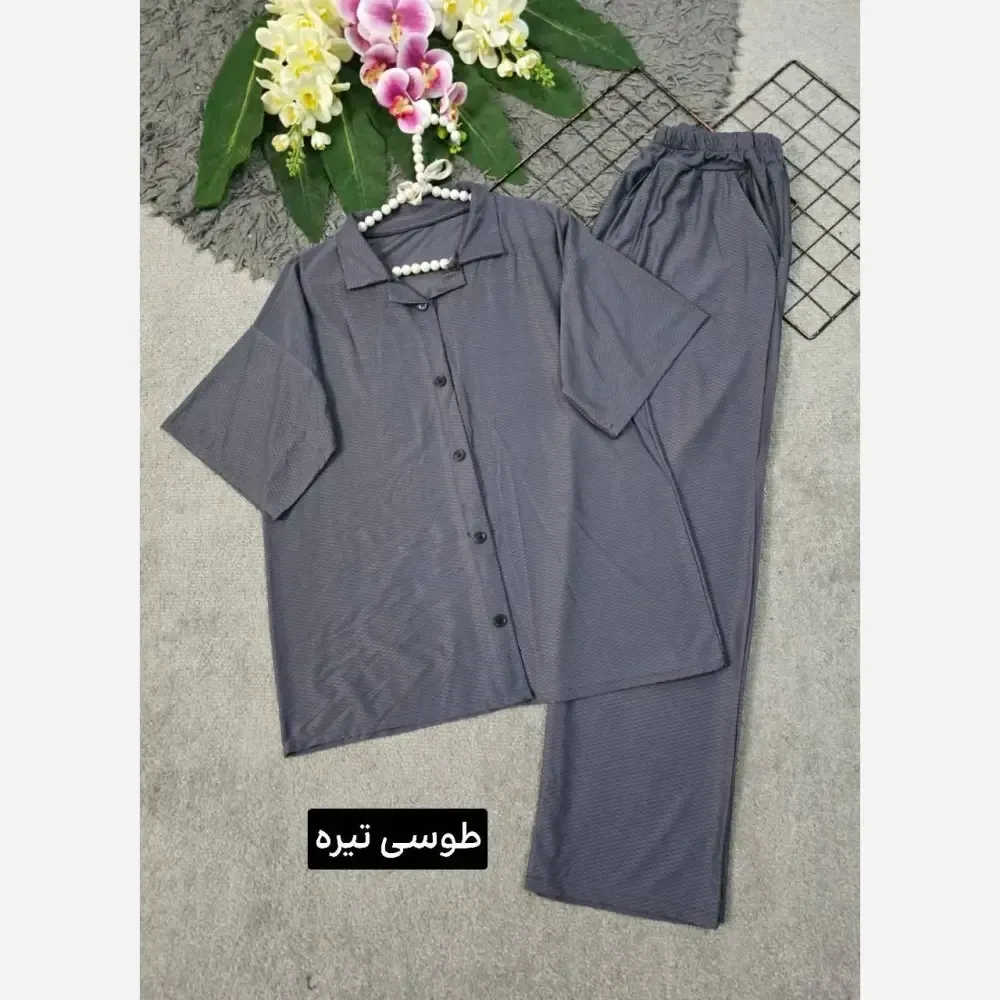 ست زنانه مدل کاوه جنس بیسکویتی فری سایز 36 تا 46