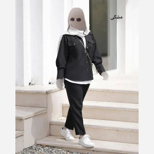 ست سه تیکه زنانه مدل مریم جنس پرشین مکانیک و داکرون سایز 36 تا 46