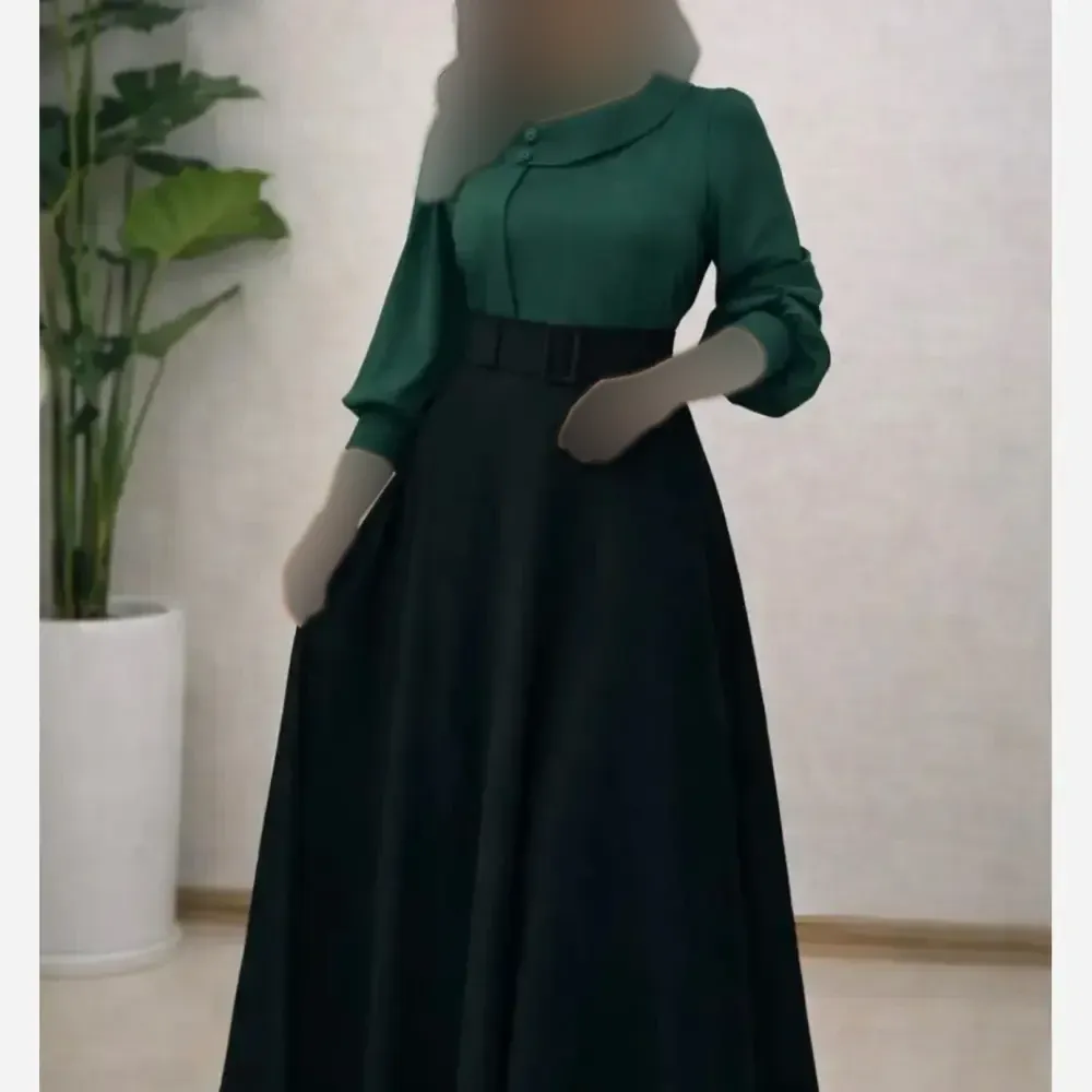 شومیز زنانه ساتن جولیا مدل کیمونو قوارهدار سایز بزرگ تا 52
