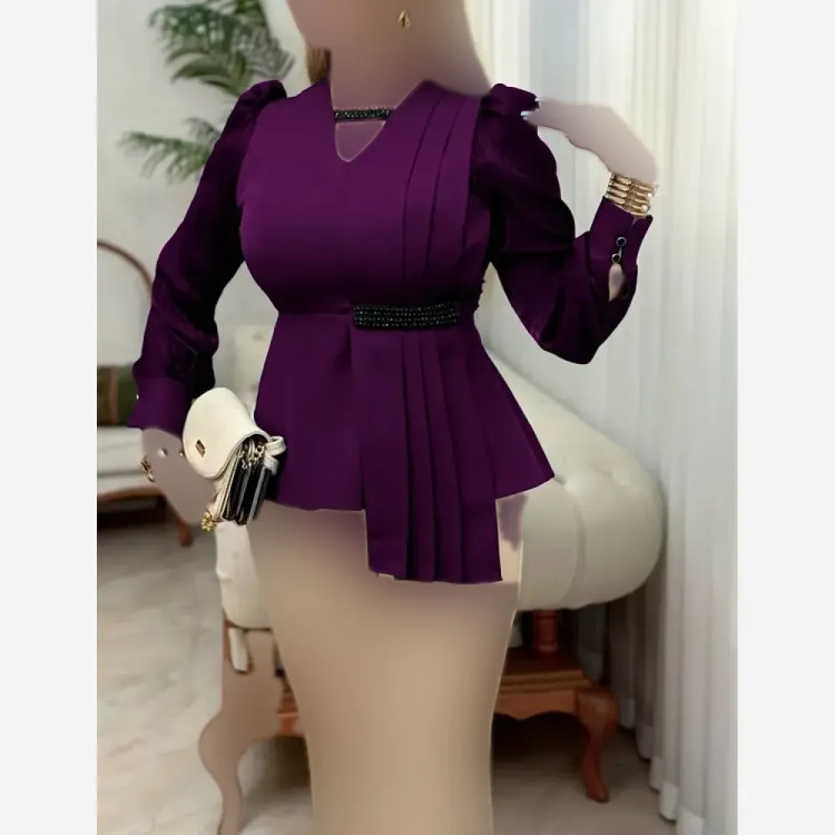 کت زنانه مجلسی پارچه مازراتی با آستین ارگانزا و مروارید دوزی شده