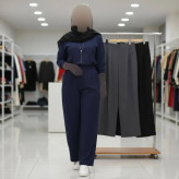 شلوار بگ زنانه پارچه مازراتی 330 گرم اعلا سایز 38 تا 52