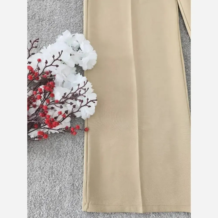 شلوار بگ زنانه پارچه مازراتی 330 گرم اعلا سایز 38 تا 52