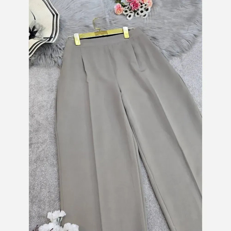 شلوار بگ زنانه پارچه مازراتی 330 گرم اعلا سایز 38 تا 52