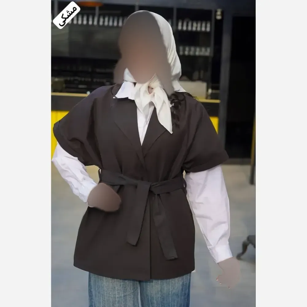 وست کمربندی زنانه جنس داکرون پنبه درجه یک فری سایز
