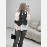 ست وست و شومیز زنانه مدل ستایش جنس داکرون و شانتون فری سایز 38 تا 46