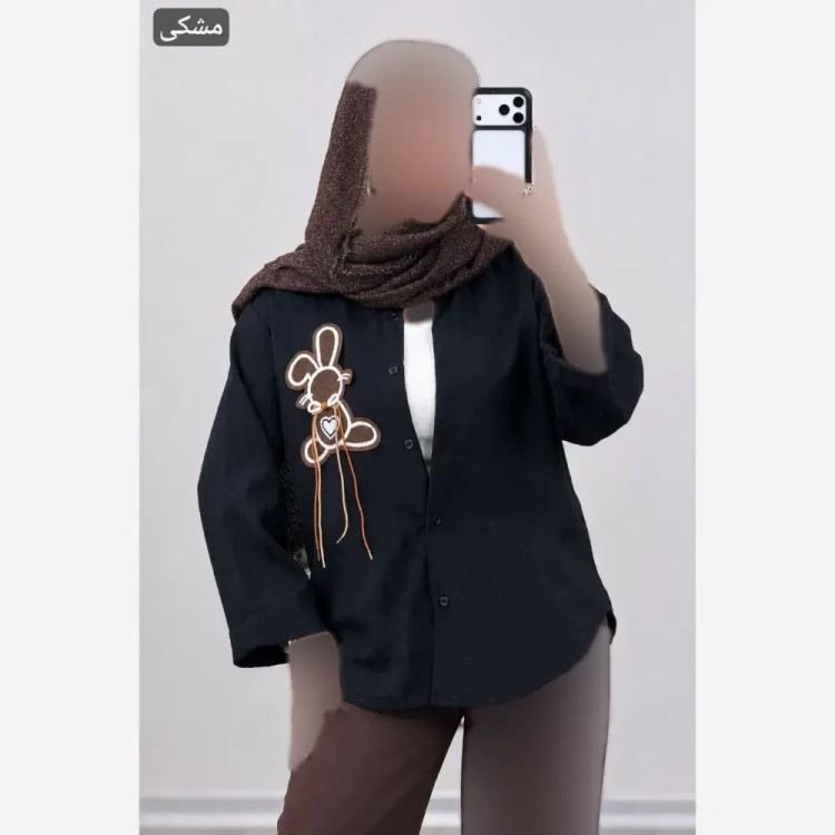 ست شومیز و تاپ زنانه کرپ حریر و فانریپ فری سایز مناسب سایز 38 تا 46