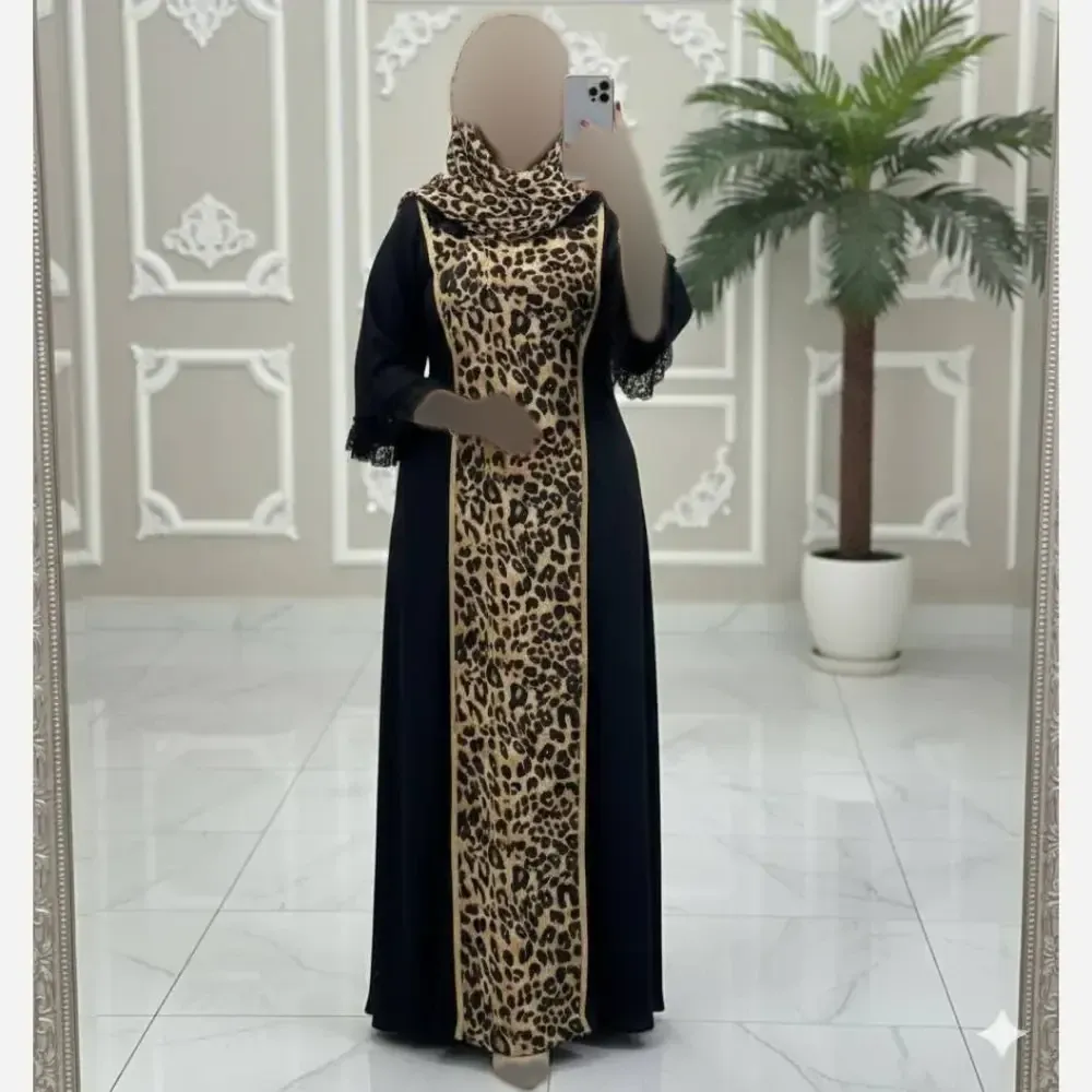 پیراهن ماکسی زنانه مدل مبینا جنس پارچه الیزه درجه یک فری سایز تا 52