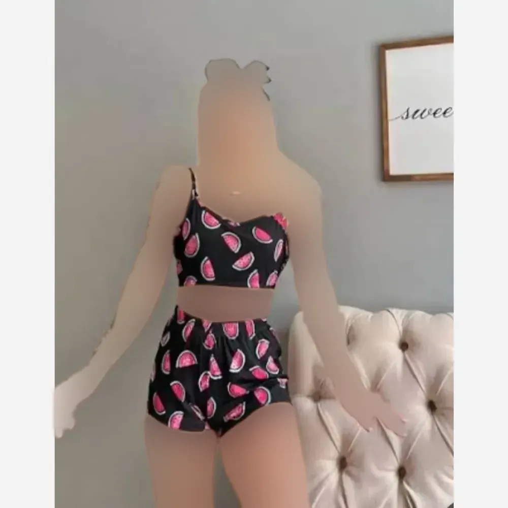 ست تاپ و شورتک زنانه مدل مرجان جنس مخمل فری سایز 38 تا 44