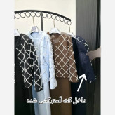 ست کت و سارافون زنانه بیگ سایز مدل روجا جنس سوپر مازراتی سایز 50 تا 60