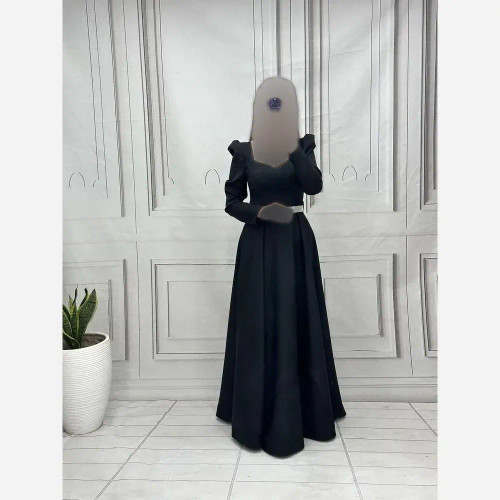 مانتو مجلسی مدل سیمین جنس کرپ مازراتی قد 150