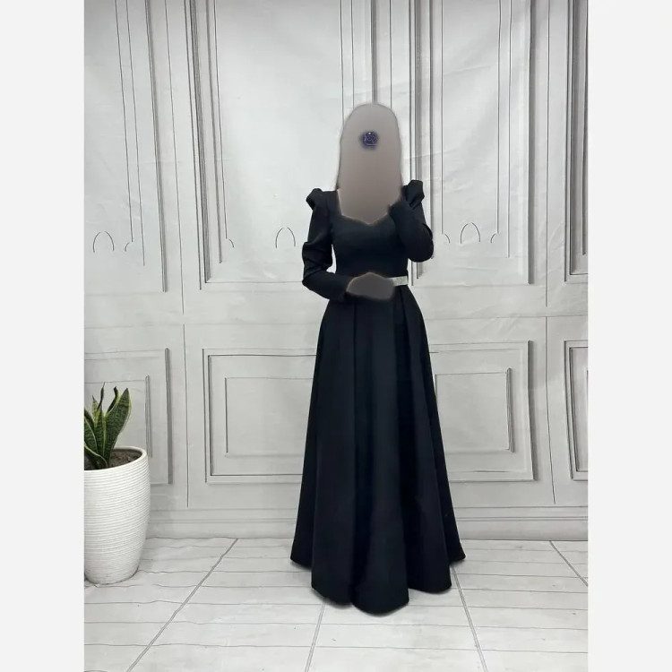 مانتو مجلسی مدل سیمین جنس کرپ مازراتی قد 150