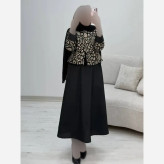 ست کت و سارافون زنانه مدل هما جنس پرشیا و تافته فری سایز 38 تا 46