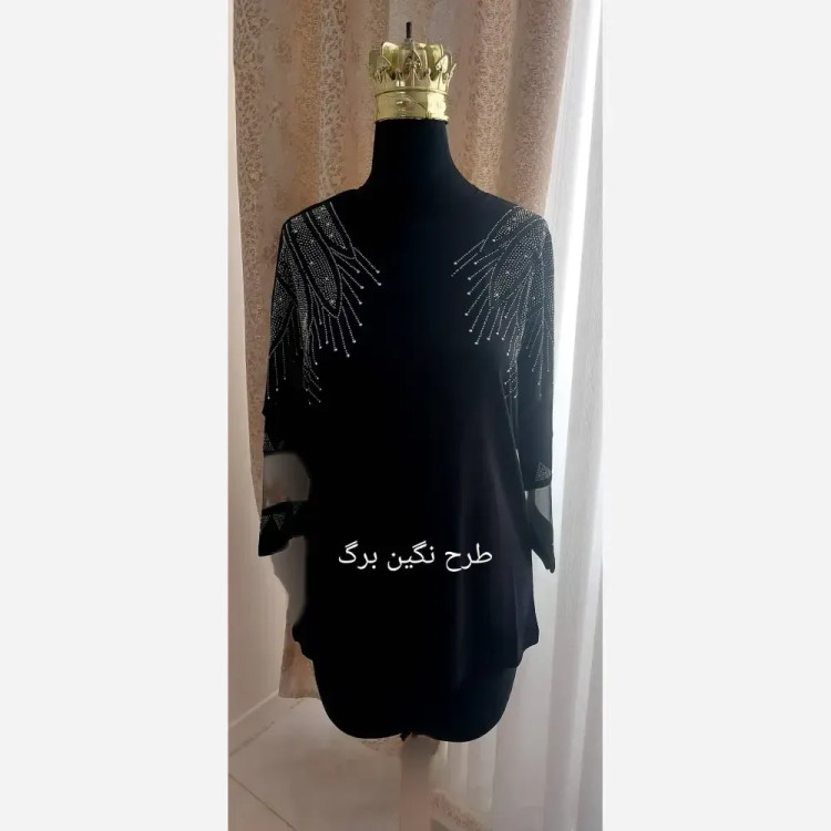 شومیز زنانه مدل هدیه جنس ویسکوز چهار فصل فری سایز