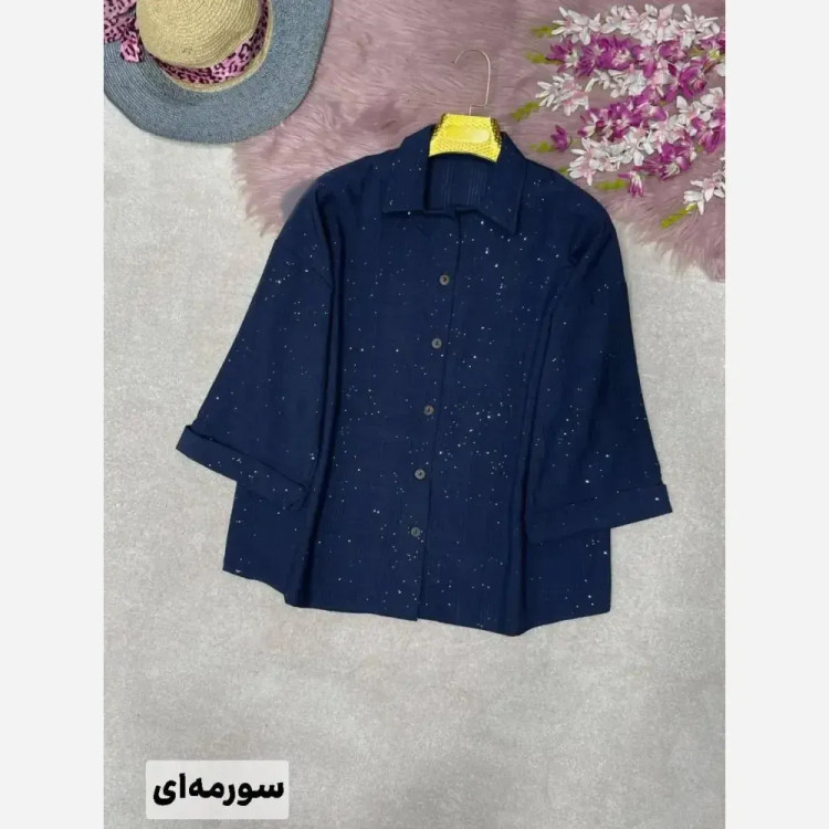 پانچ کیمونو مدل ساغر جنس شانتون شاین فری سایز 38 تا 46