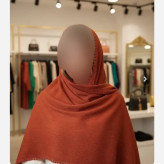 شال پلیسه لبه عدسی قواره بزرگ ابعاد 175 در 75 سانتیمتر