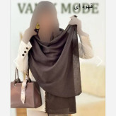 شال پلیسه لبه عدسی قواره بزرگ ابعاد 175 در 75 سانتیمتر