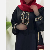 پیراهن زنانه بلند شانتون خنک مدل پریدخت فری سایز مناسب بارداری و شیردهی