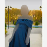 پیراهن ماکسی مجلسی زنانه جنس ساتن آمریکایی سایز 36 تا 46