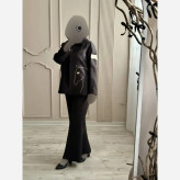 کت شلوار زنانه گلدوزی شده مدل الینا جنس سوپر مازراتی اعلا
