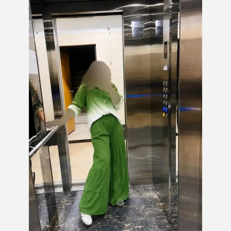 شومیز شلوار آمبره سوپر سافت داکرون کج راه رنگبندی متنوع سایزبندی کامل
