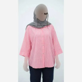 شومیز مانتویی پری 276 ینزه پفکی درجه یک فری سایز 38 تا 50