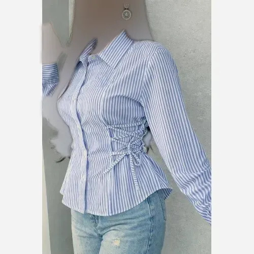 شومیز زنانه مدل پینترستی جنس داکرون نخ درجه یک سایز 36 تا 44