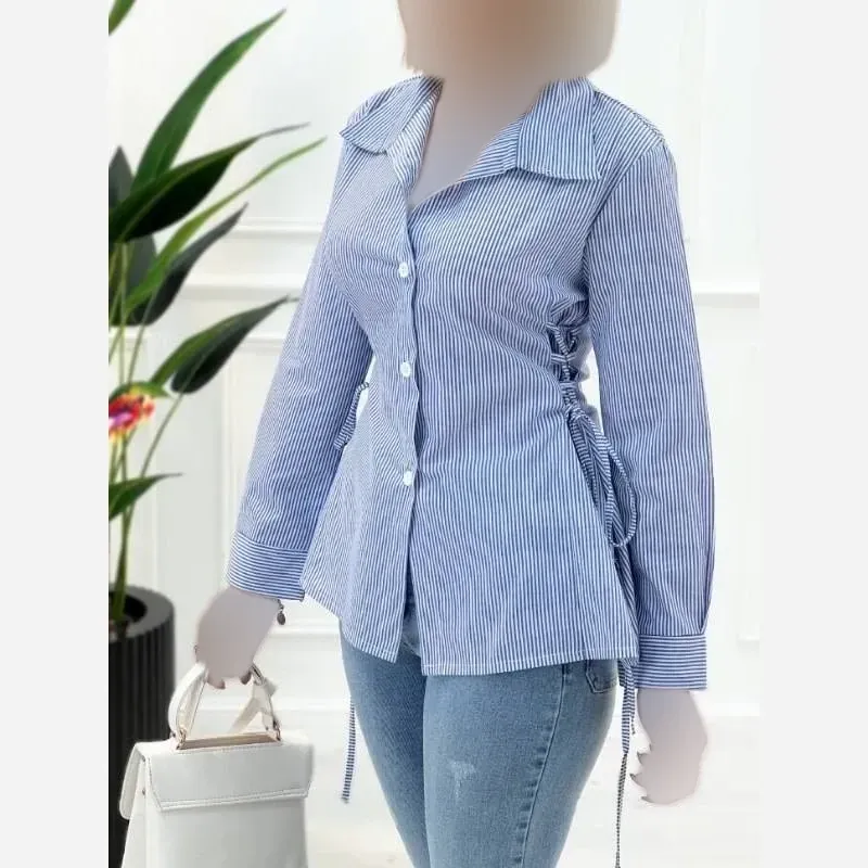 شومیز زنانه مدل پینترستی جنس داکرون نخ درجه یک سایز 36 تا 44