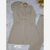 ست مانتو شلوار اداری مریم جنس پرشیا درجه 1 در رنگبندی و سایزبندی متنوع