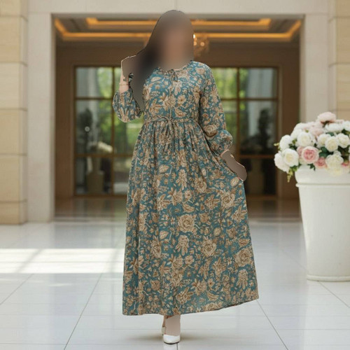 ساحلی مدل پریا جنس نخ درجه یک فری سایز