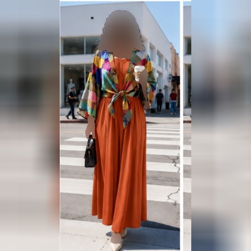 شومیز و پیراهن زنانه مناسب تابستون پارچه لنین
