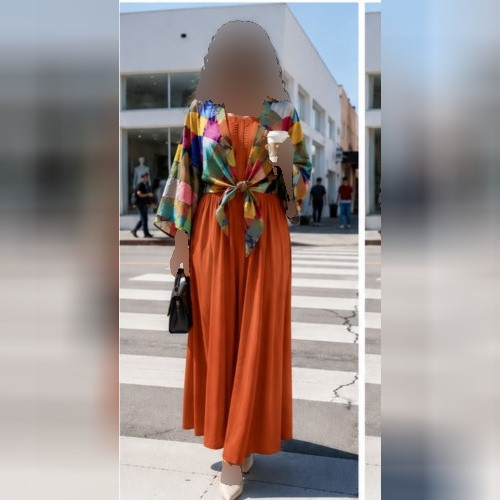 شومیز و پیراهن زنانه مناسب تابستون پارچه لنین