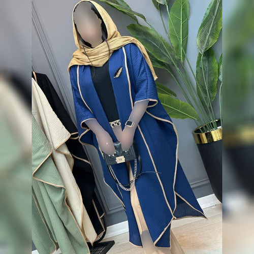 مانتو زنانه مدل میخک جنس حصیری با کیفیت فری سایز کد 5630